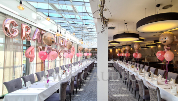 Dekoracja balonowa Hotel Haston.